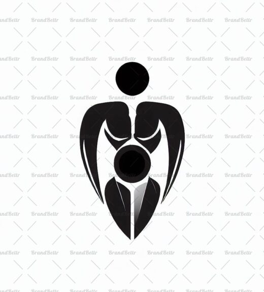 Abstrakte menschliche Figur